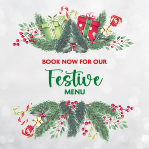 Book now for our 2025 Festive Menu