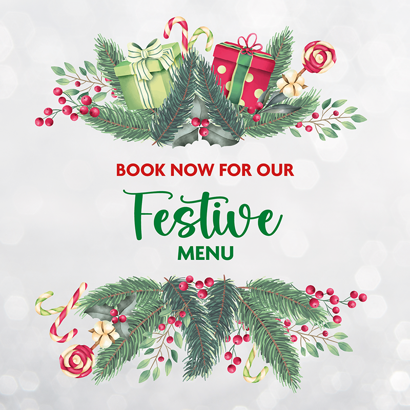 Book now for our Festive Menu